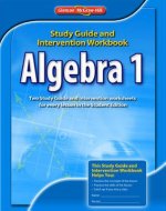 Algebra 1 Study Guide and Intervention Workbook