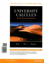 University Calculus: Early Transcendentals, Books a la Carte Plus Mymathlab/Mystatlab Student Access Kit
