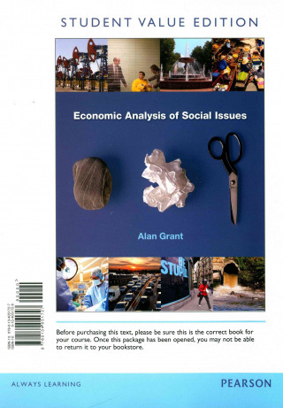 Economic Analysis of Social Issues, Student Value Edition Plus Myeconlab with Pearson Etext (1-Semester Access) -- Access Card Package