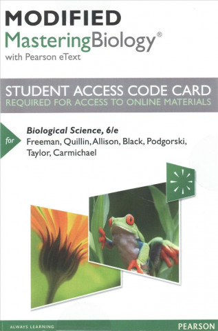 Modified Masteringbiology with Pearson Etext -- Standalone Access Card -- For Biological Science