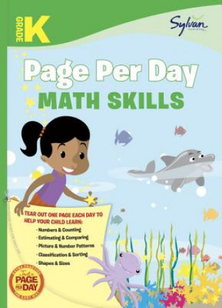 Kindergarten Page Per Day: Math Skills