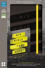 NIV Bible for Teen Guys, Imitation Leather, Charcoal, Elastic Closure: Building Faith, Wisdom and Strength