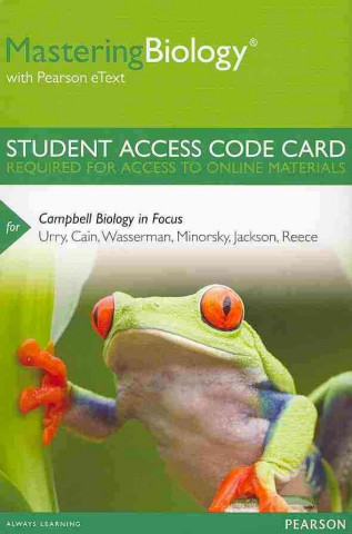 Masteringbiology with Pearson Etext -- Standalone Access Card -- For Campbell Biology in Focus