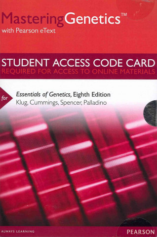 Masteringgenetics with Pearson Etext -- Standalone Access Card -- For Essentials of Genetics