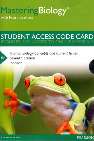 Masteringbiology with Pearson Etext -- Standalone Access Card -- For Human Biology: Concepts and Current Issues