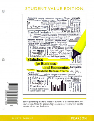 STATISTICS FOR BUSINESS AND ECONOMICS, S