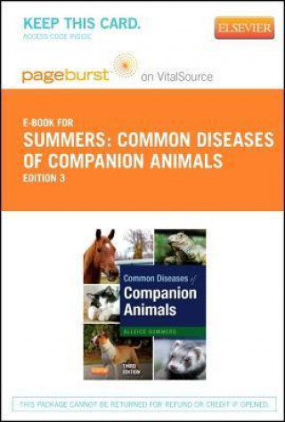 Common Diseases of Companion Animals - Pageburst E-Book on Vitalsource (Retail Access Card)