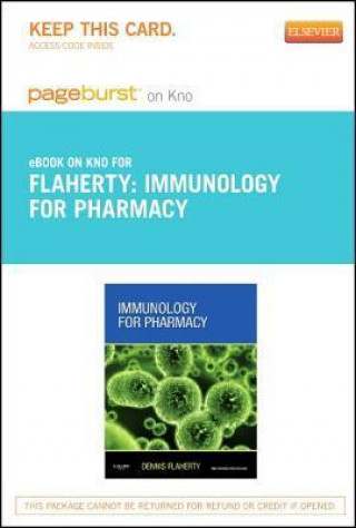 Immunology for Pharmacy - Pageburst E-Book on Kno (Retail Access Card)