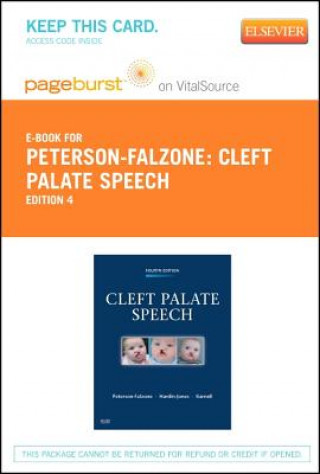 Cleft Palate Speech - Elsevier E-Book on Vitalsource (Retail Access Card)