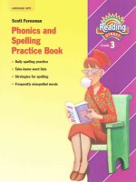 Phonics and Spelling Practice Book, Grade 3