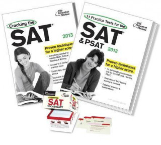 Complete SAT Test Prep Bundle: Includes SAT Prep Book, SAT Extra Practice Tests Book, and SAT Vocabulary Flashcards Set