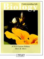 Biology JCTCS Custom Edition: Understanding Life
