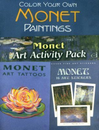 Monet Art Activity Pack [With StickersWith Tattoos]