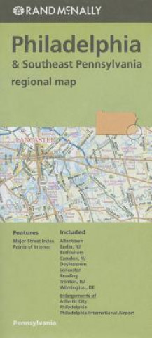 Folded Map Philadelphia/Se Pa Regional