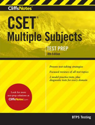 CliffsNotes CSET Multiple Subjects 4th Edition