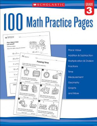 100 Math Practice Pages (Grade 3)