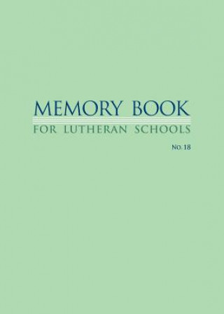 Memory Book for Lutheran Schools