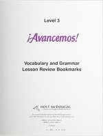 ?Avancemos!: Lesson Review Bookmarks Level 3
