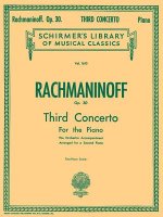 Concerto No. 3 in D Minor, Op. 30: Piano Duet