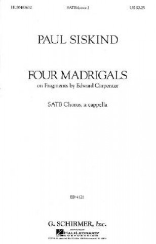 Four Madrigals on Fragments by Edward Carpenter