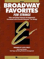 Essential Elements Broadway Favorites for Strings - Violin 1/2