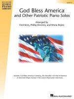 God Bless America and Other Patriotic Piano Solos, Level 3