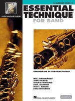 Essential Technique for Band - Intermediate to Advanced Studies: BB Clarinet