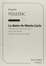 La Dame de Monte Carlo: Vocal Score