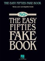 The Easy Fifties Fake Book: Melody, Lyrics and Simplified Chords