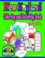 New England Coloring & Activity Book