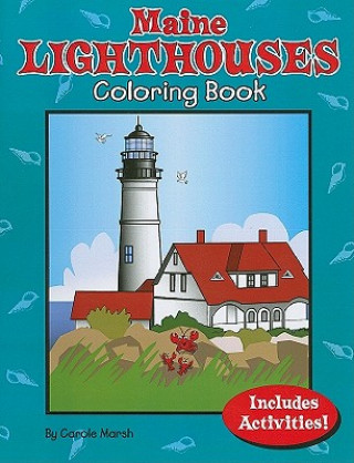 Maine Lighthouses Coloring Book