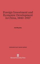 Foreign Investment and Economic Development in China, 1840-1937