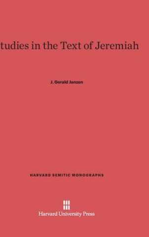Studies in the Text of Jeremiah