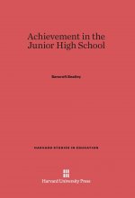 Achievement in the Junior High School