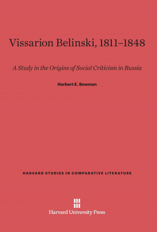 Vissarion Belinski 1811-1848