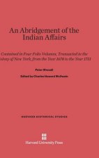 Abridgement of the Indian Affairs