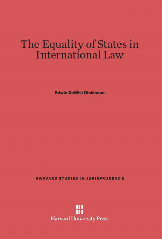 Equality of States in International Law