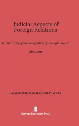 Judicial Aspects of Foreign Relations