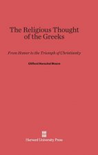 Religious Thought of the Greeks