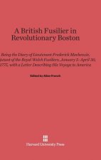 British Fusilier in Revolutionary Boston