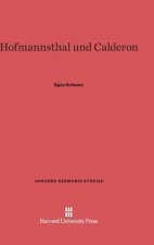 Hofmannsthal und Calderon