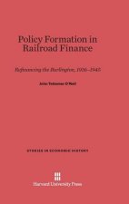 Policy Formation in Railroad Finance