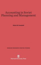 Accounting in Soviet Planning and Management