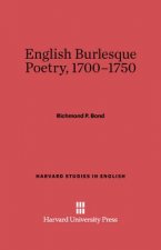 English Burlesque Poetry, 1700-1750