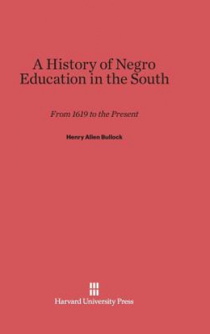 History of Negro Education in the South
