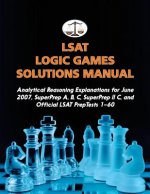 LSAT Logic Games Solutions Manual: Analytical Reasoning Explanations for June 2007, Superprep A, B, C, Superprep II C, and Official LSAT Preptests 1-6