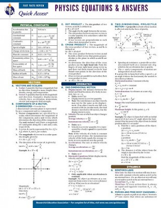 Physics Equations & Answers