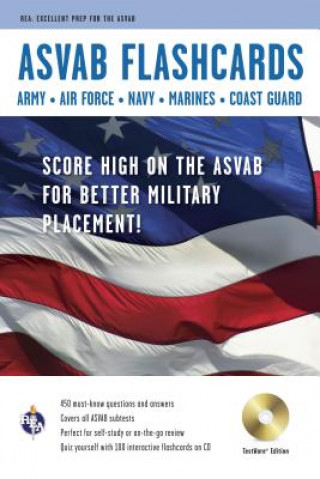 ASVAB Flashcard Book with CD