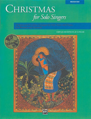Christmas for Solo Singers: Medium High Voice, Book & CD