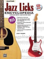 Jazz Licks Encyclopedia: Over 280 Useful Jazz Guitar Licks, Book & CD